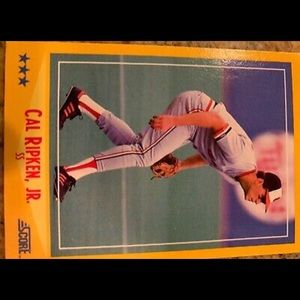 Vintage 80’s baseball cards